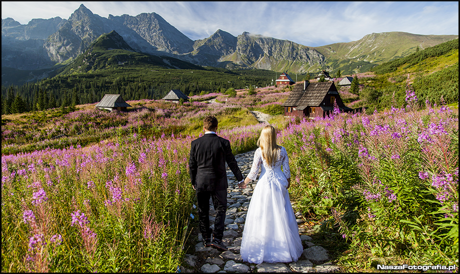 fotografia ślubna w górach